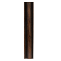 Decorative Solid Birch Wood Acoustic Panel 2400x400mm - 35mm Slats, Black Felt Backing